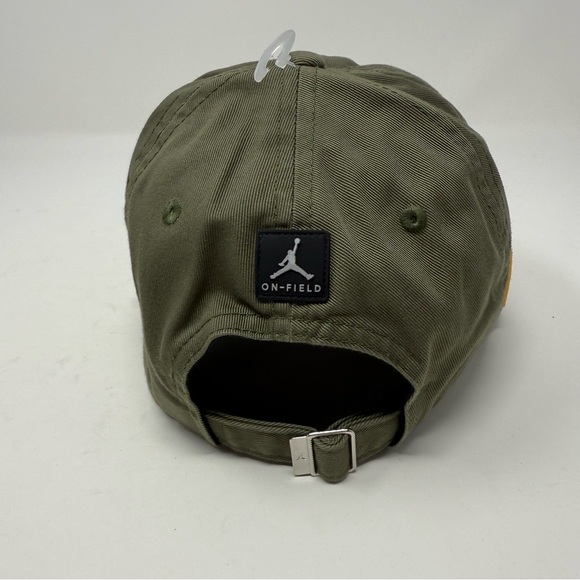 Nike Jordan Florida Gators Hat M/L Green USA Flag On-Field Strapback Club Cap - Picture 5 of 9